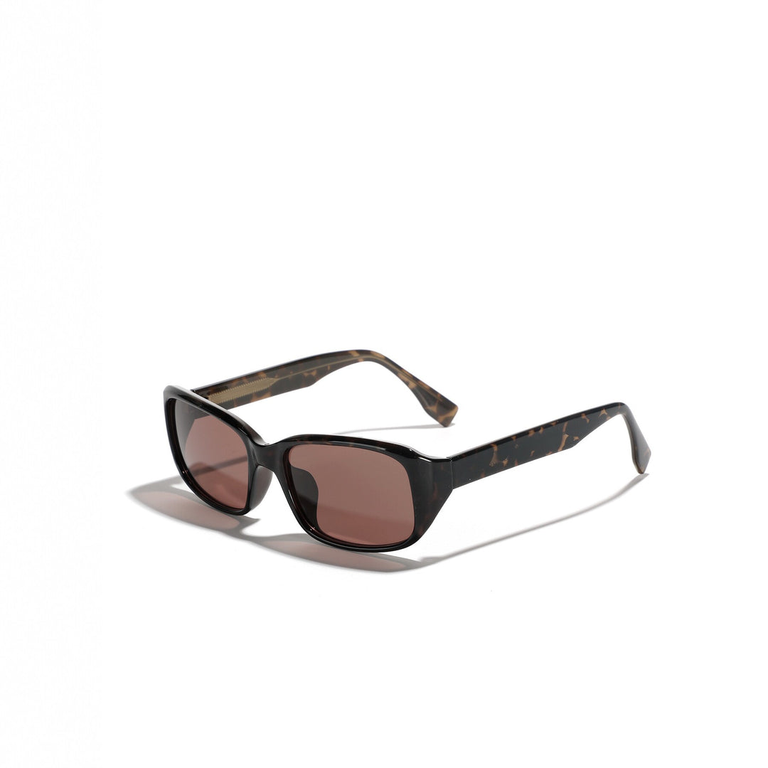 Dame moteriktig rektangulær solbrille Skanto