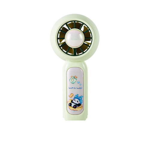 Dame Bærbar Mini-vifte med søtt panda-design Skanto