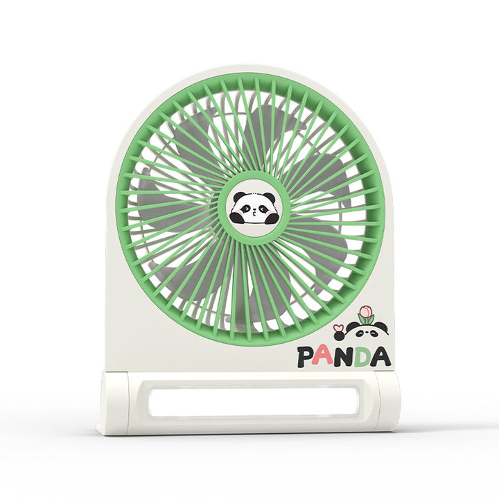 Kvinnens Portable Mini-Pannevifte med Søtt Panda Design Skanto