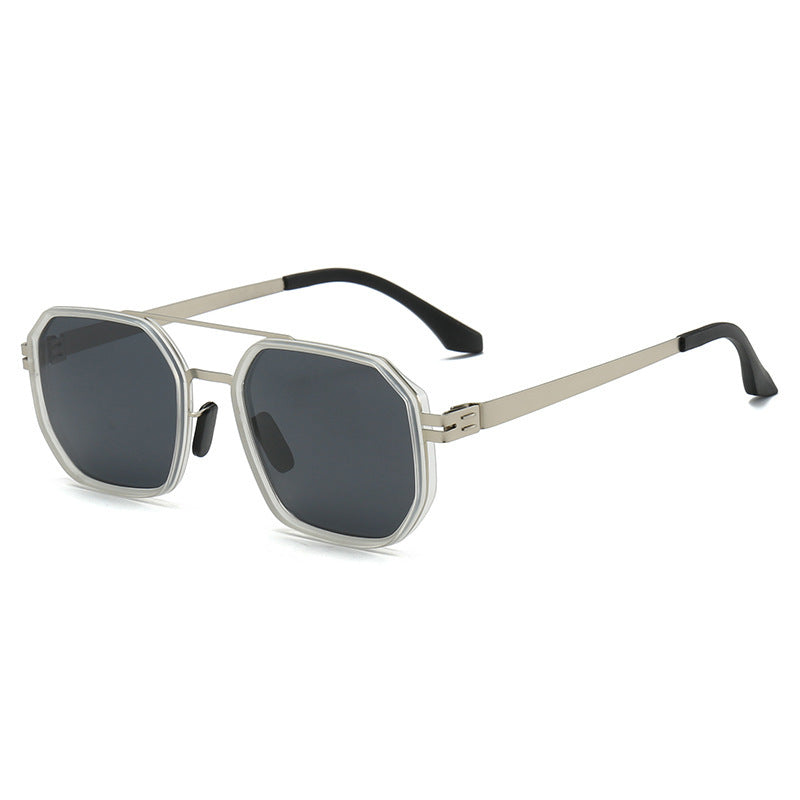Damer Elegant Åttkantet Solbrille Skanto