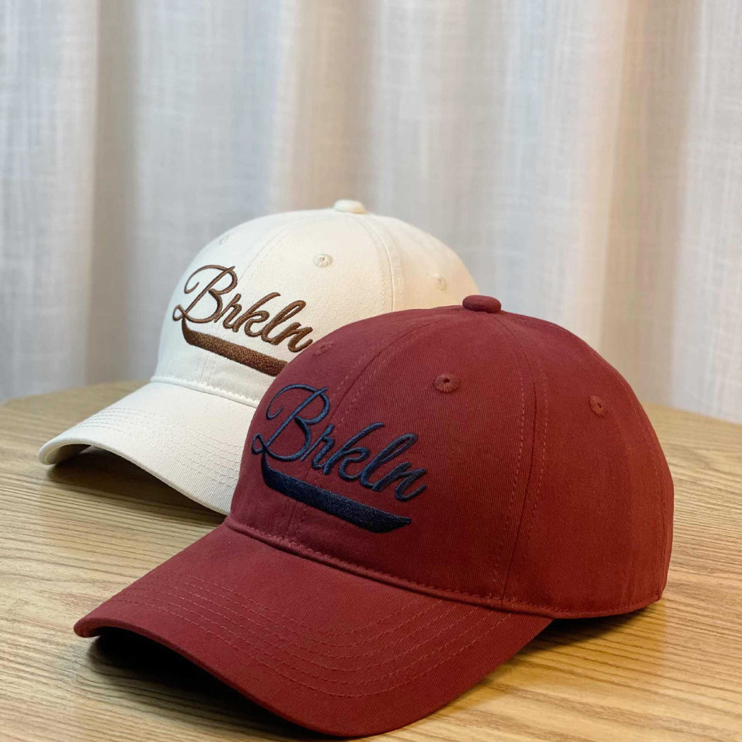 Herre Klassisk Bomull Brodert Baseball Caps Skanto