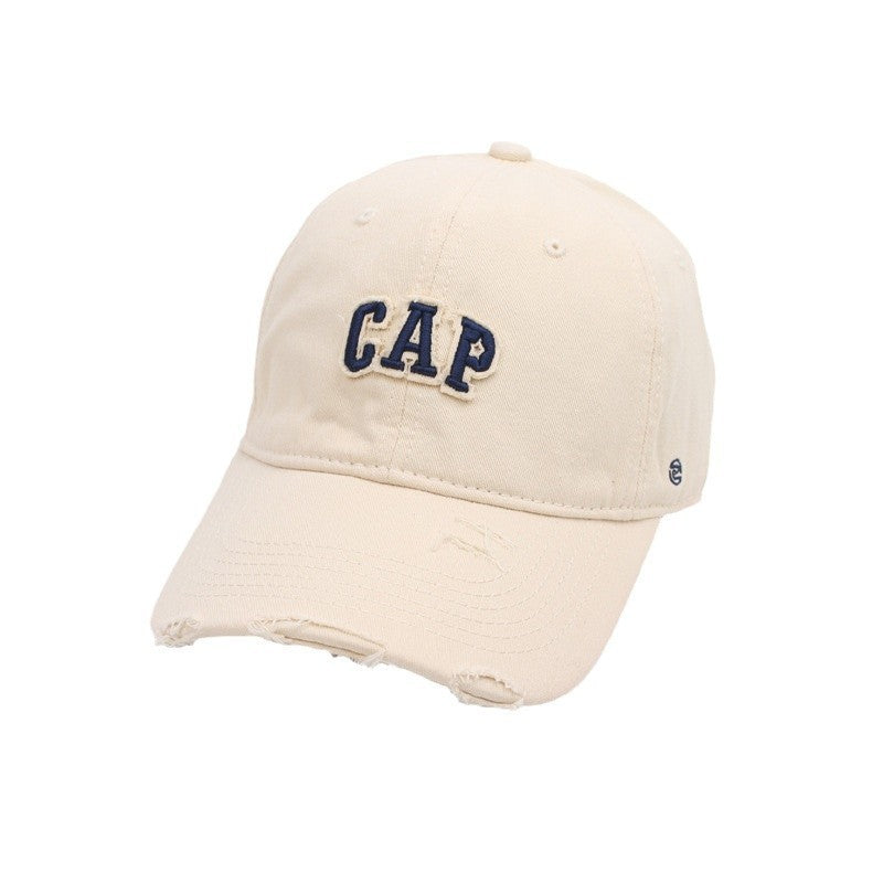 Kvinne Slitt Bomull Baseball Caps Skanto