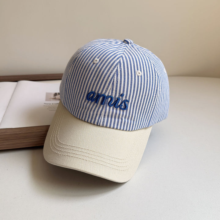 Kvinne Stripete Kategorisk Baseball Caps Skanto