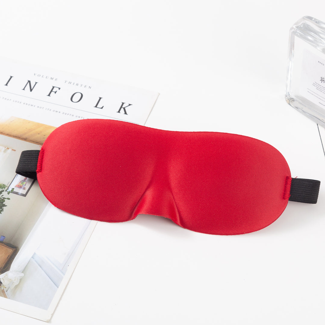 Unisex nan anatomisk formet sovemaske med formede øyeåpninger, lett skumkjerne og elastisk komfortbånd Skanto