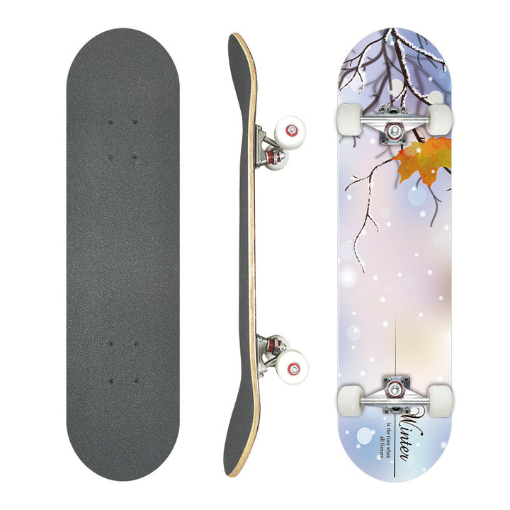 Grafisk Kunstnerisk Skateboard Skanto