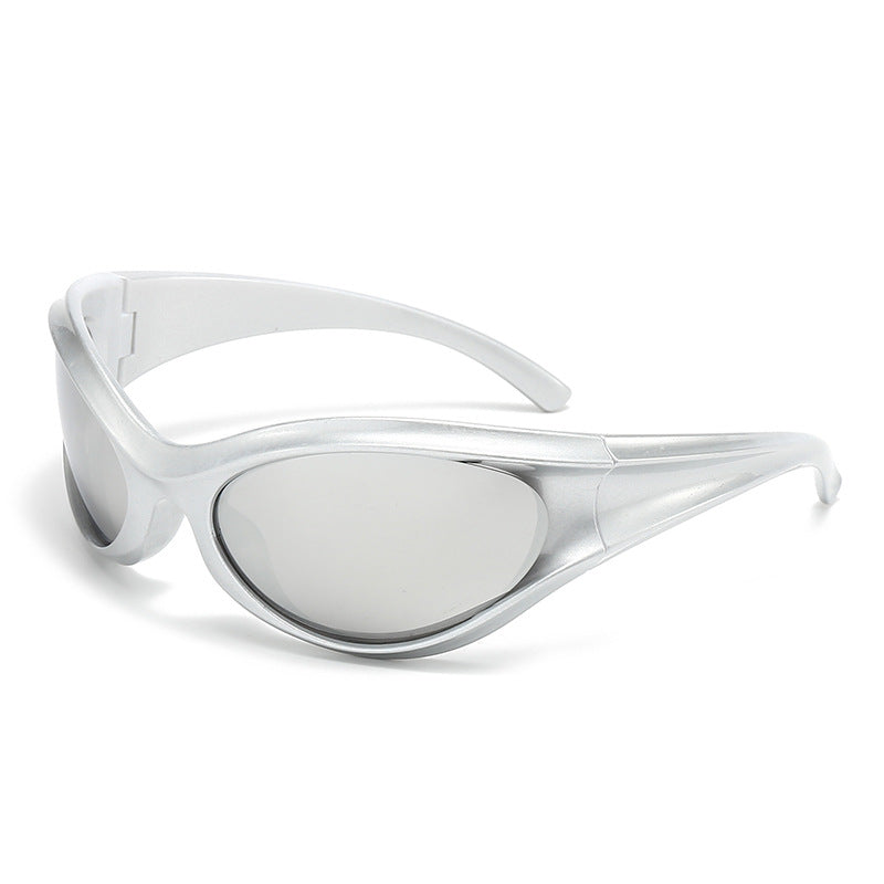 Dame sporty solbriller med aerodynamisk design og UV-beskyttelse Skanto