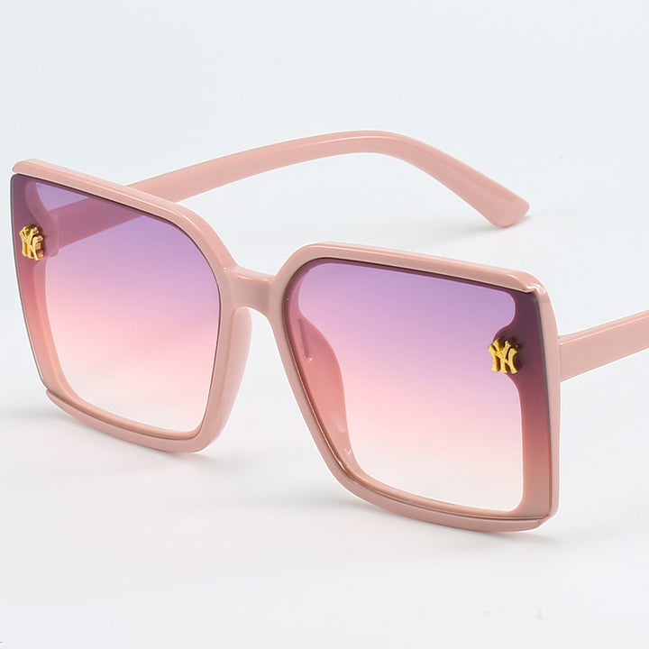 Dame Oversized-solbriller med elegante glass Skanto