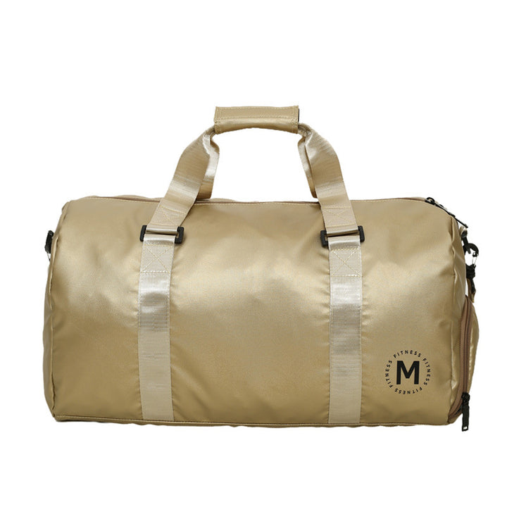 Sportslig fitness duffelbag med robust materiale og intelligent romdesign Skanto