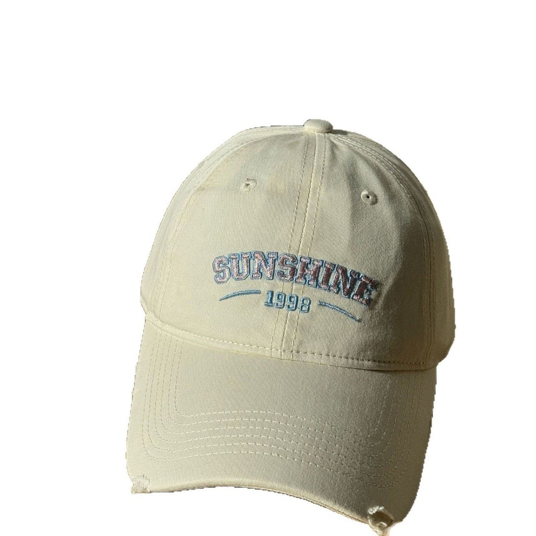Dame's Casual Distressed Baseball Cap Skanto