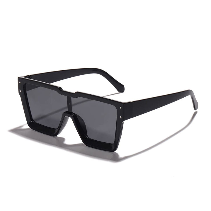 Dame statement solbriller med bred ramme og UV-beskyttelse Skanto