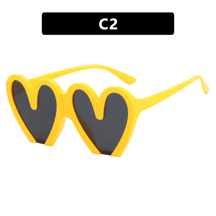 Dame hjerteformet solbrille Skanto 1780928954
