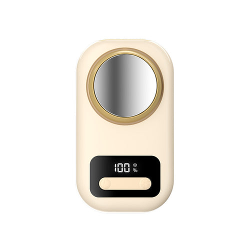 Unisex Digital Mirror Compact med Temperatur Display Skanto