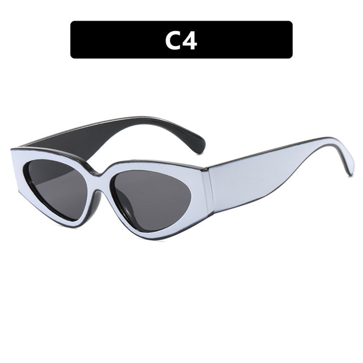 Women's Cat-Eye Sunglasses with Extravagant Design and Protective UV Filter Skanto