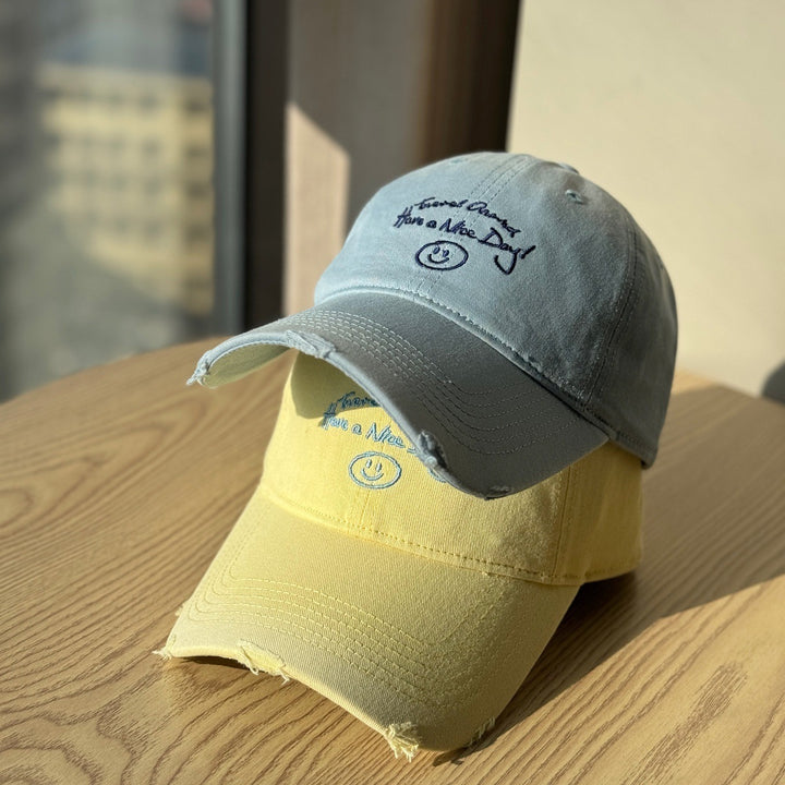 Kvinne Slitt Bomull Baseball Caps Skanto 1784270914