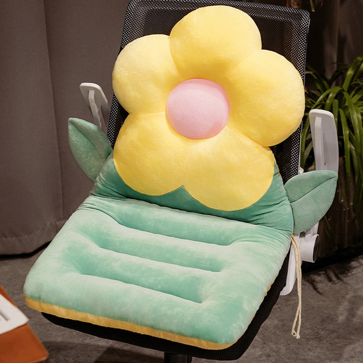 Blomformet sittepude Skanto