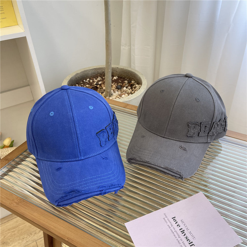 Kvinne Slitt Grafisk Fred Baseball caps Skanto