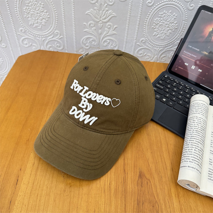 Herre Stilig Brodert Caps Skanto