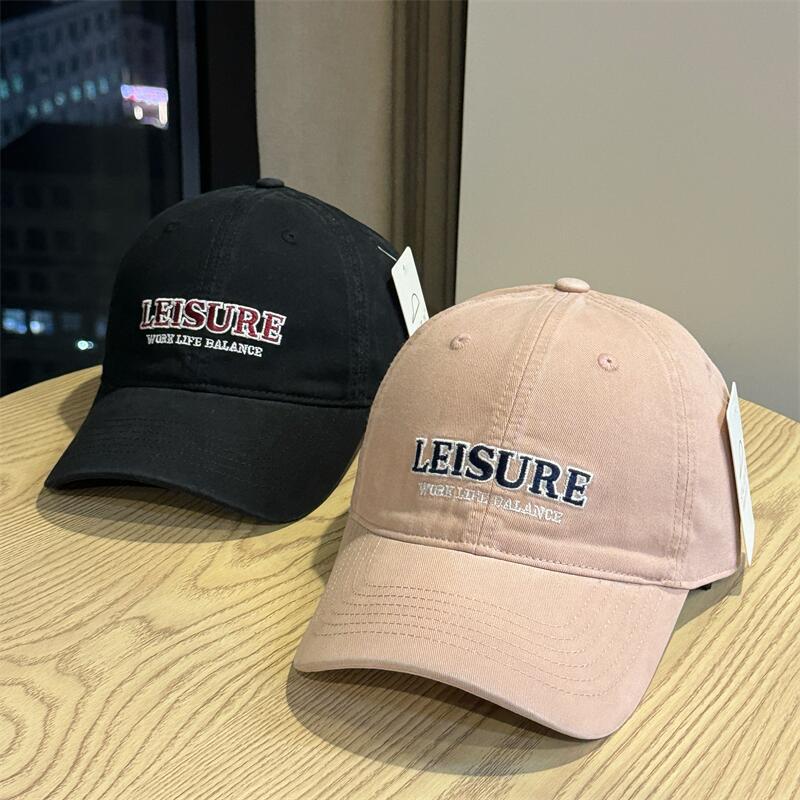 Kvinne Brodert Fritid Caps Skanto