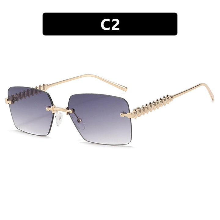 Women's fashionable sunglasses with unique and decorative frame Skanto