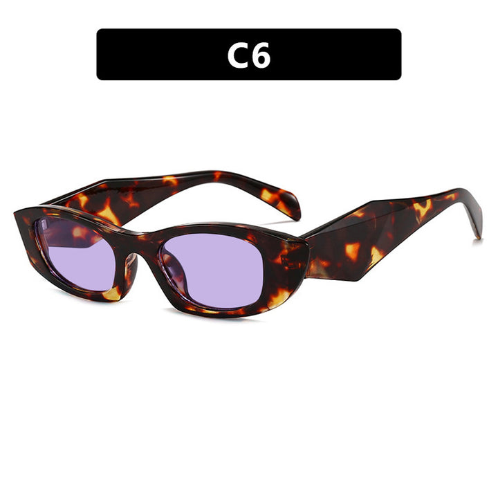 Women's Trendy Cat-Eye Sunglasses with Unique Frame and UV Protection Skanto