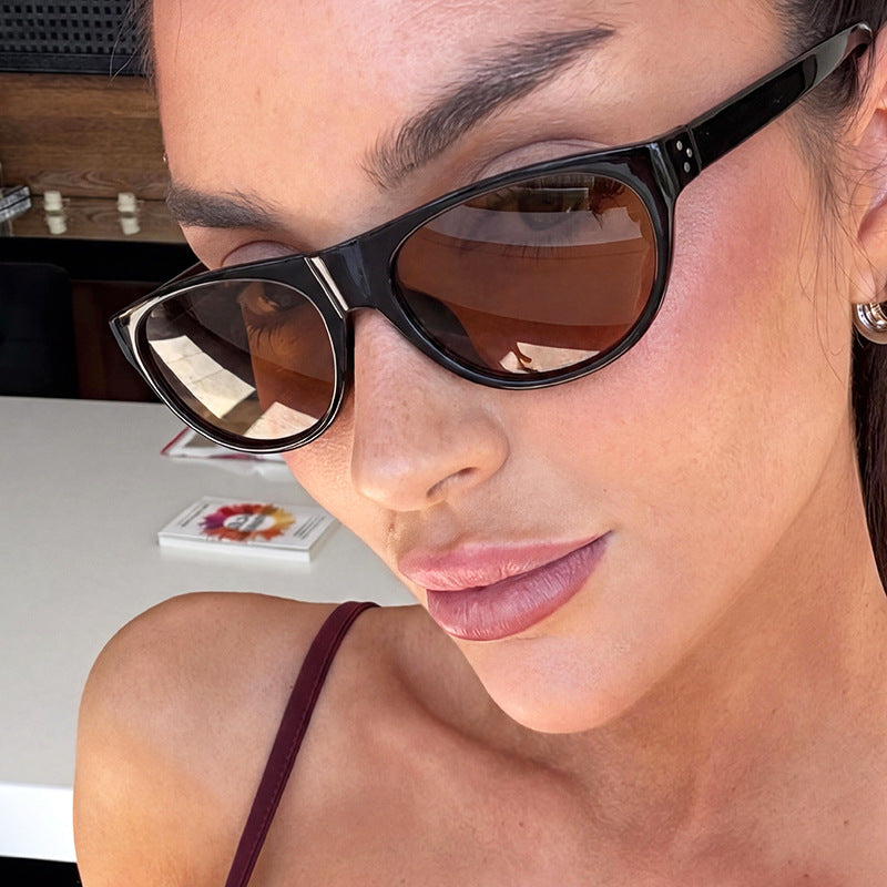 Women's fashionable optical glasses with elegant cat-eye design Skanto