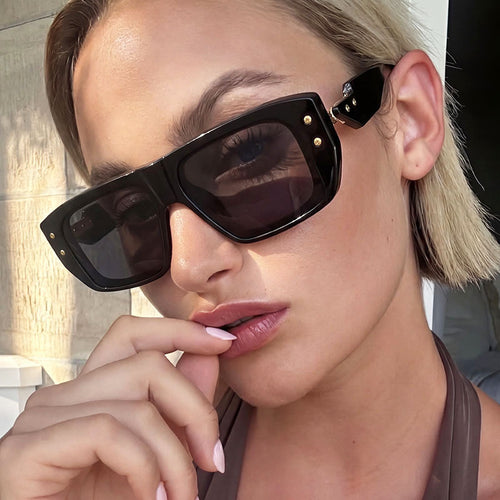 Women's fashion square glasses with multi-colored transparent frame Skanto