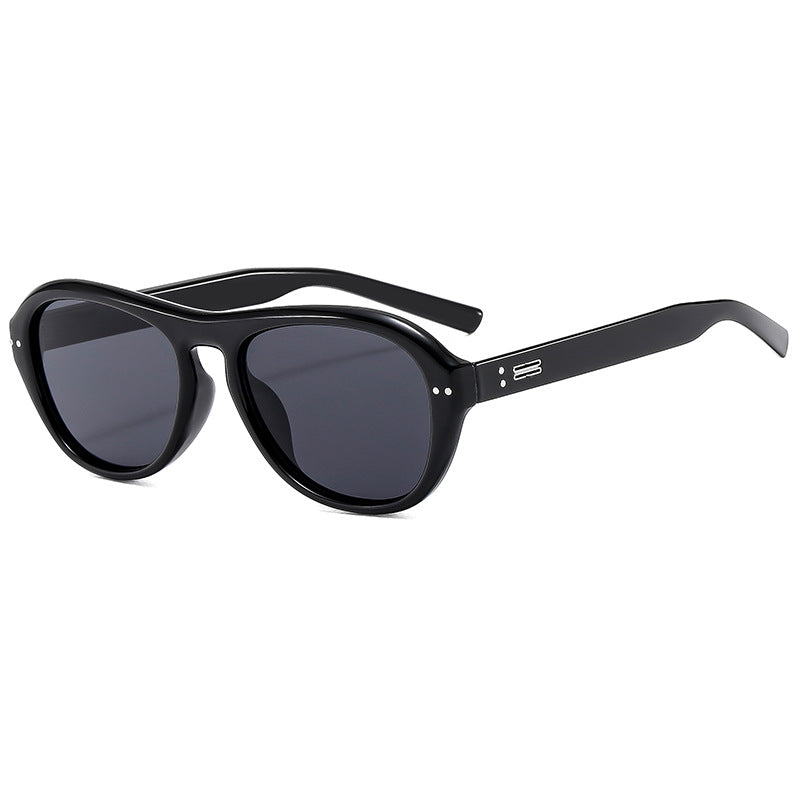 Women's fashionable glasses with stylish elongated frame and high-quality plastic Skanto