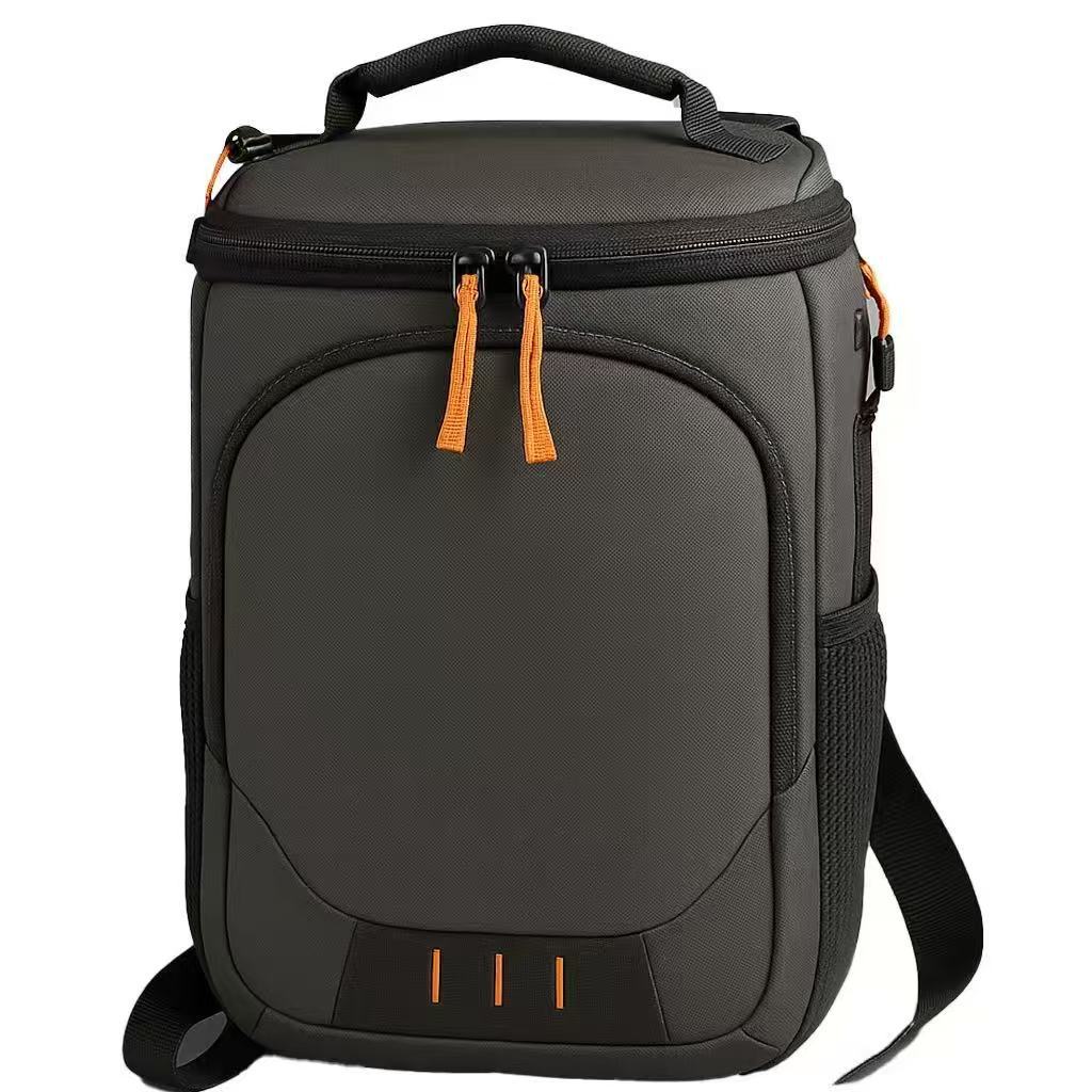 Unisex insulated lunch backpack with cooling skirt, front pocket and adjustable shoulder straps Skanto