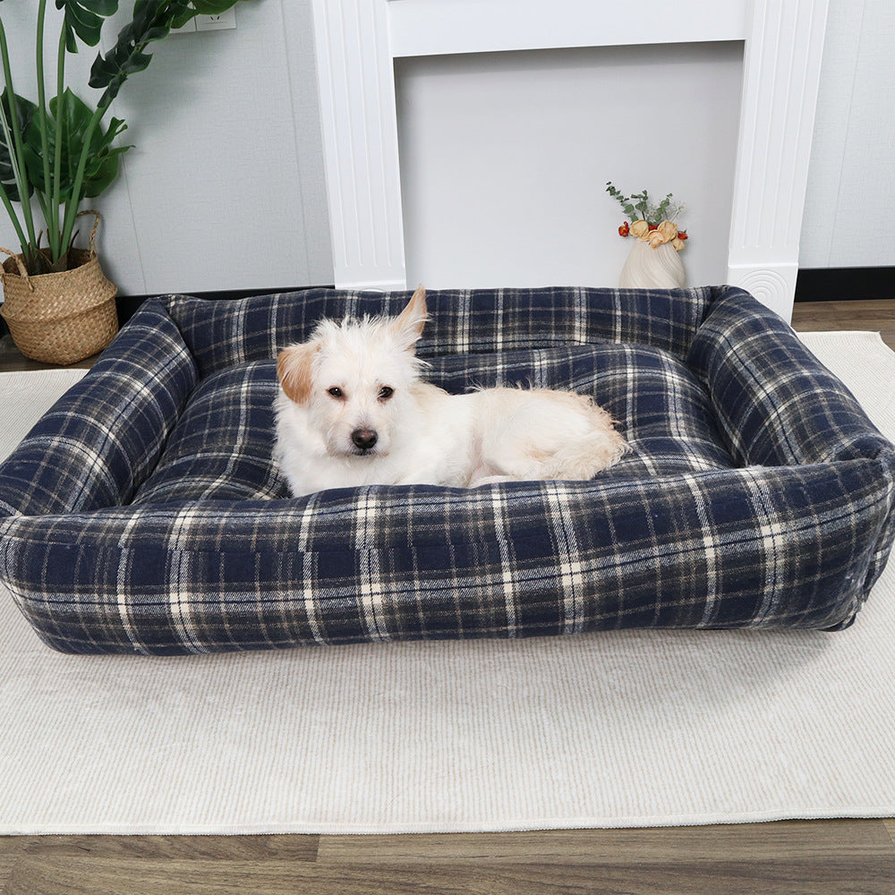 Ortopedisk bolstret hundesofa