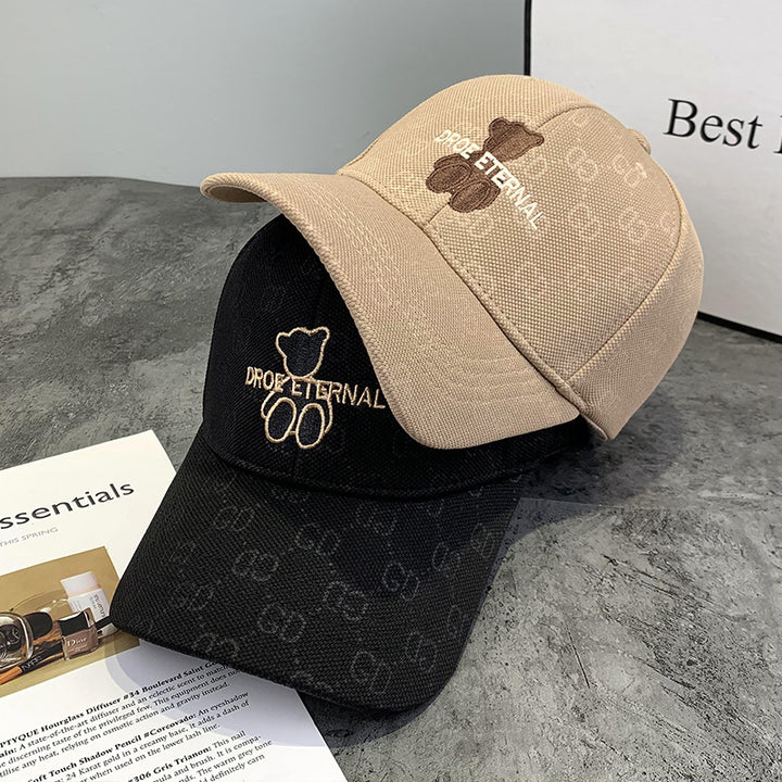 Unisex teksturert bomull baseballcaps Skanto