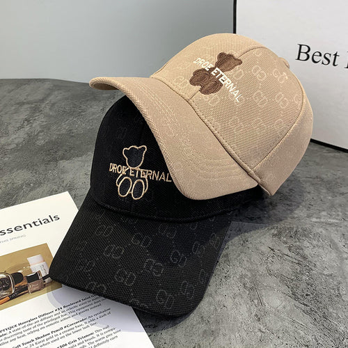 Unisex teksturert bomull baseballcaps Skanto