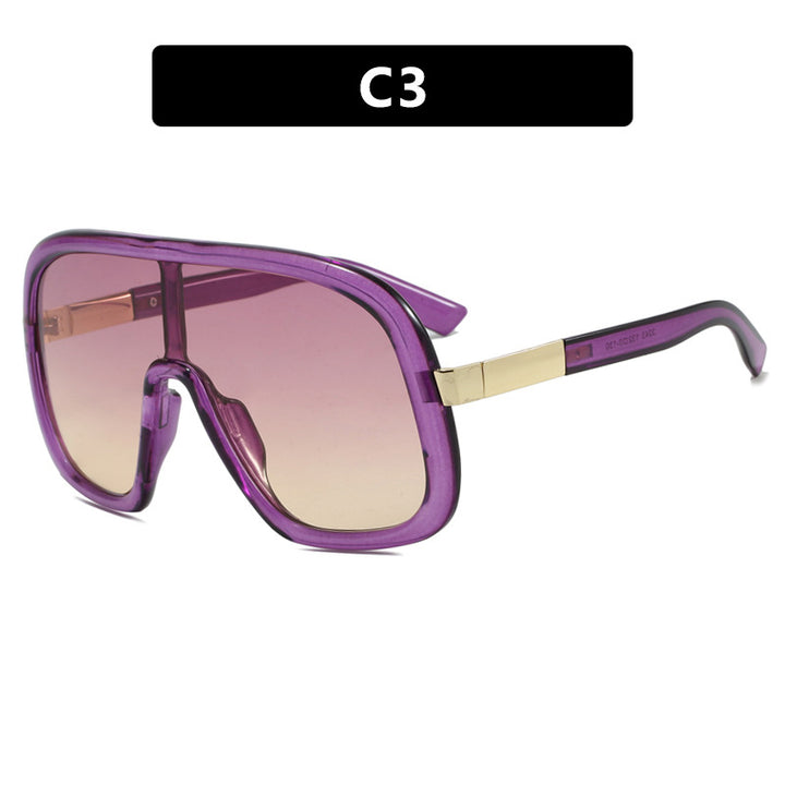 Women's oversized sunglasses in elegant retro design Skanto
