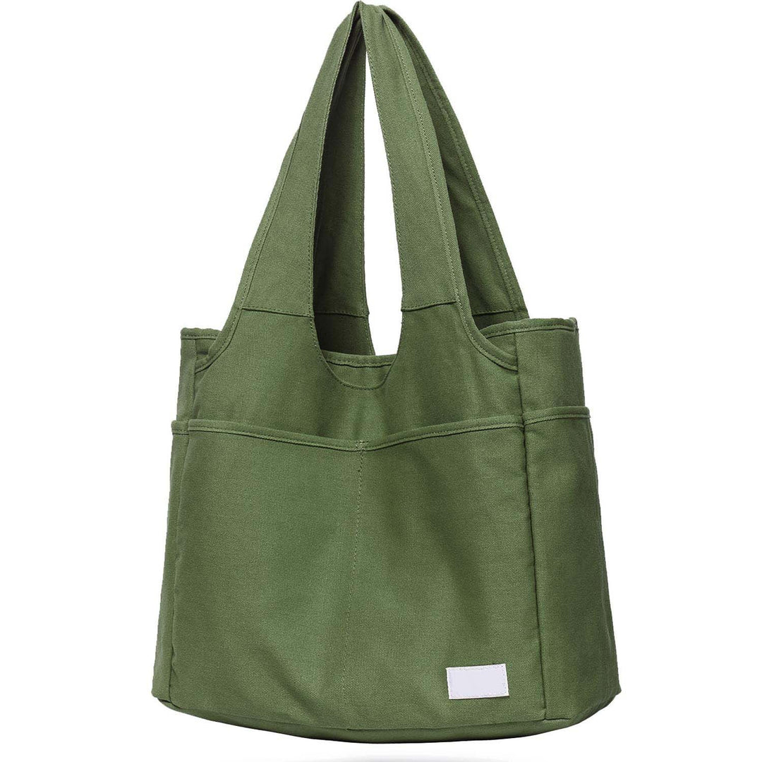 Kvinnes moderne tote bag med store rom Skanto