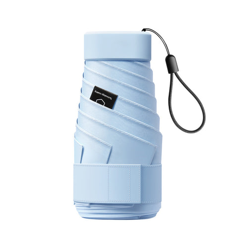 Dame kompakt mini-regnparaply med optimal vindmotstand Skanto