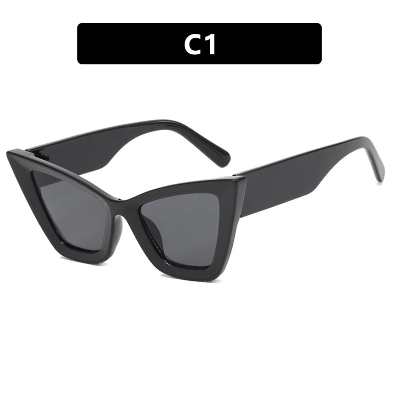 Women's Cat-Eye Sunglasses with Elegant Lenses and UV Protection Skanto