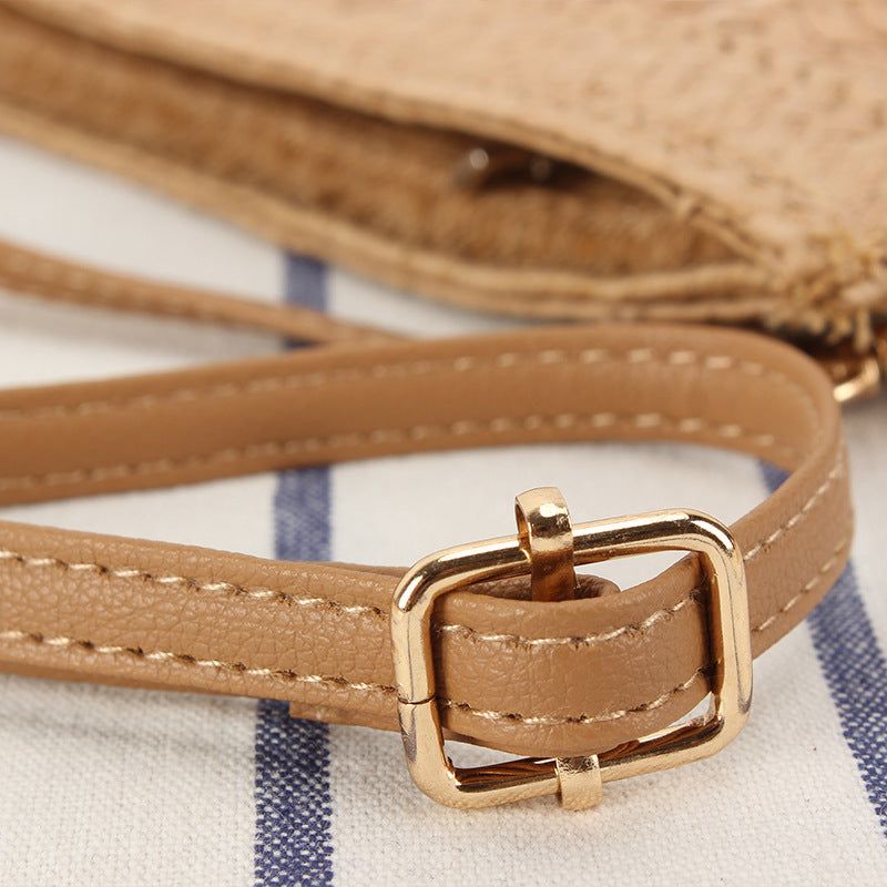 Elegant shoulder bag in modern stripe pattern Skanto