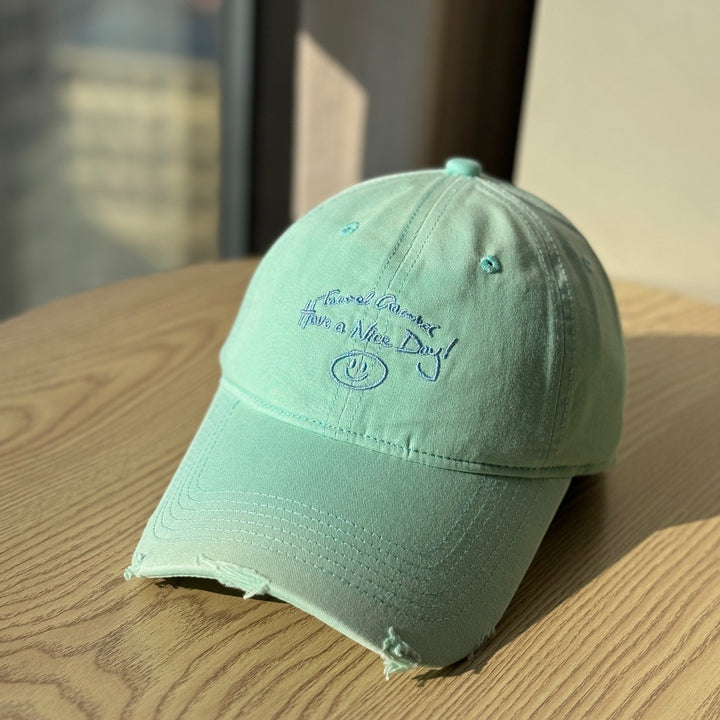 Kvinne Slitt Bomull Baseball Caps Skanto 1784270914
