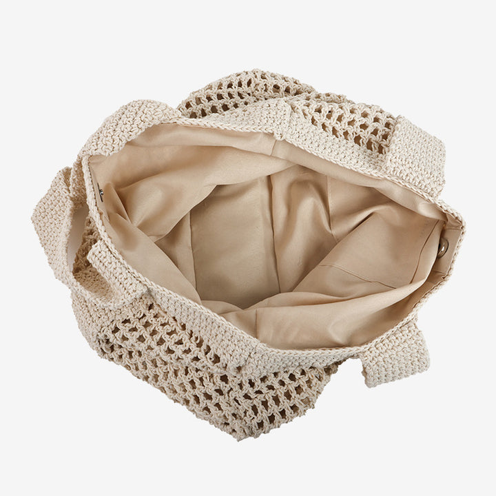 Stylish Crocheted Tote Bag Skanto