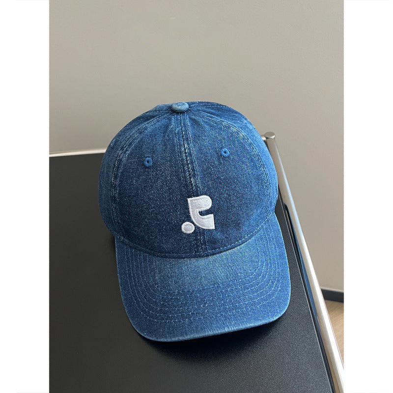 Kvinnens Denim Justerbar Baseball Caps Skanto