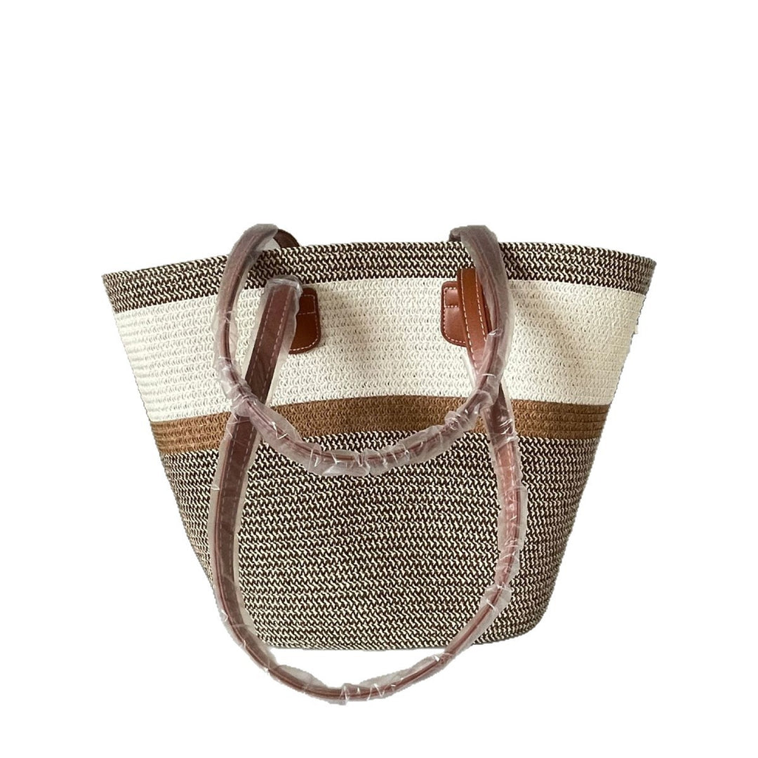 Elegant Flettet Handle Bag Skanto