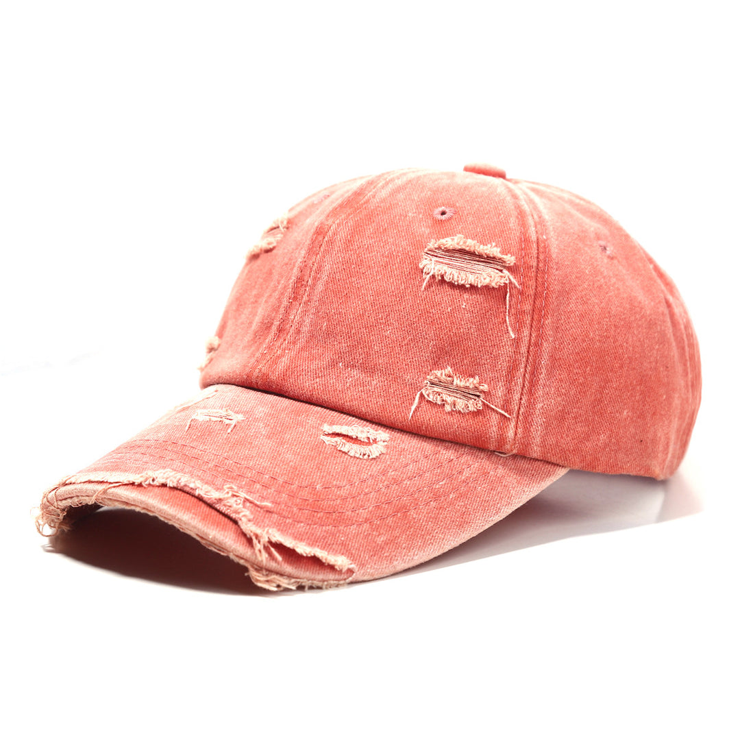 Damevasket baseballcaps med ødelagt utseende Skanto