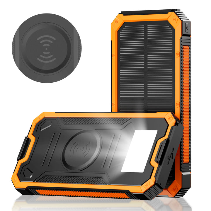 Solar-Powerbank med hurtiglading Skanto