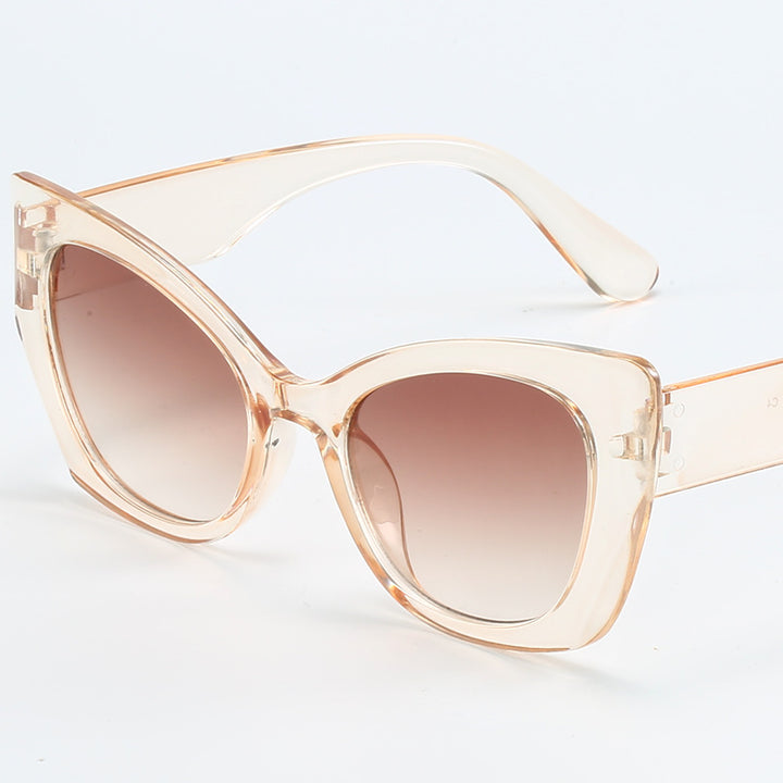 Dame Modische Cat-Eye Solbrille med elegant design Skanto