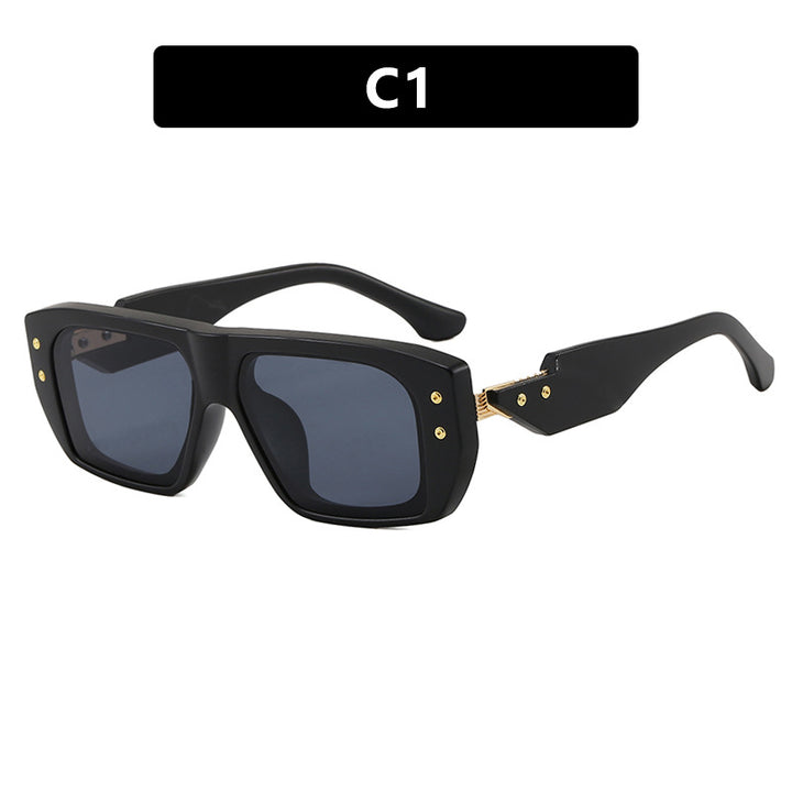 Women's fashion square glasses with multi-colored transparent frame Skanto