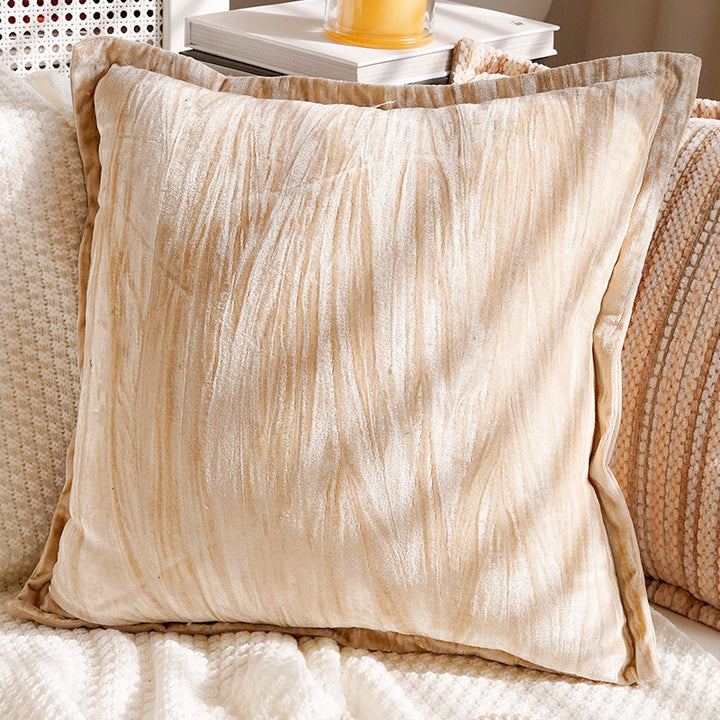Damer Strukturert Putetrekk med Elegant Stripet Design Skanto