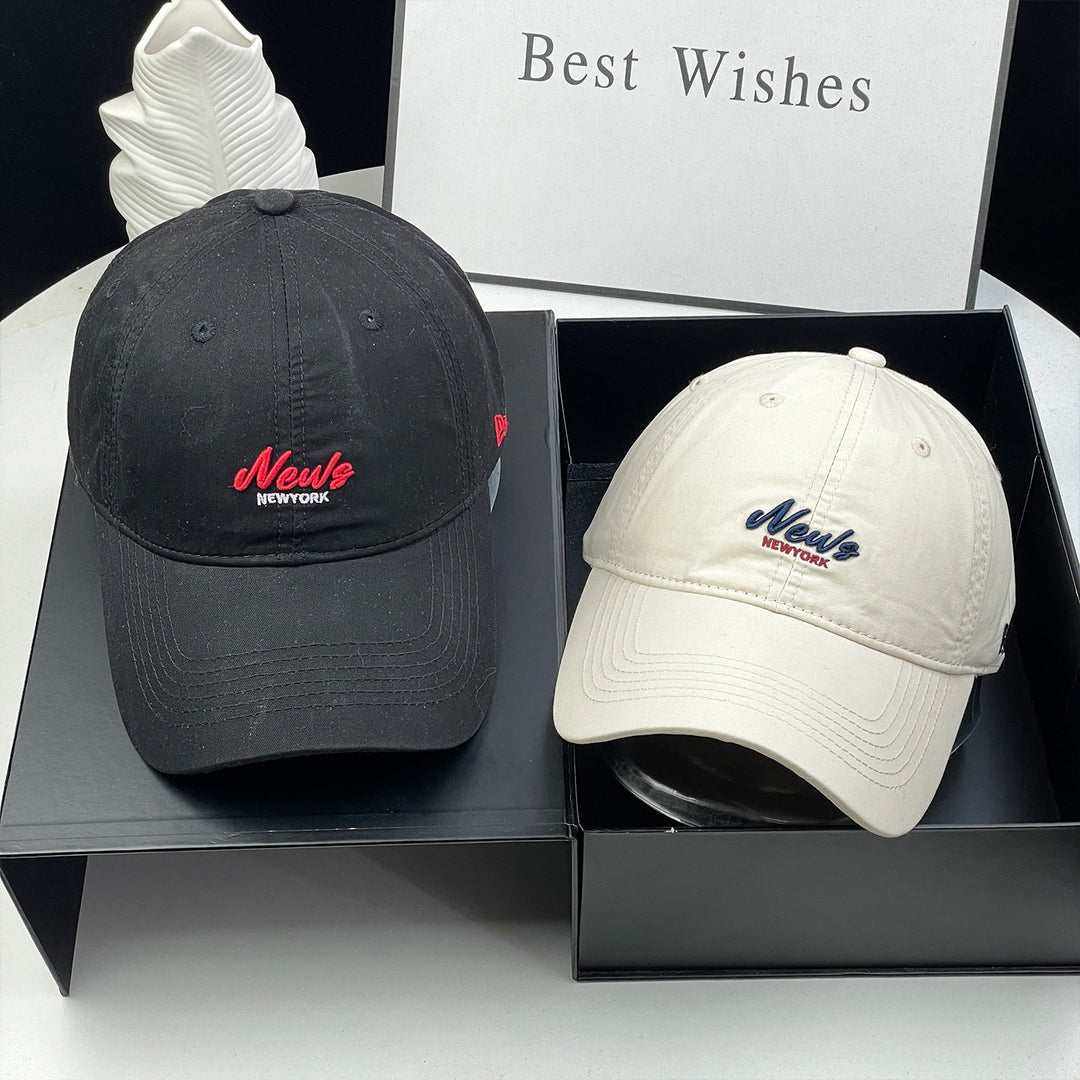 Unisex Justerbar Brodert Caps Skanto