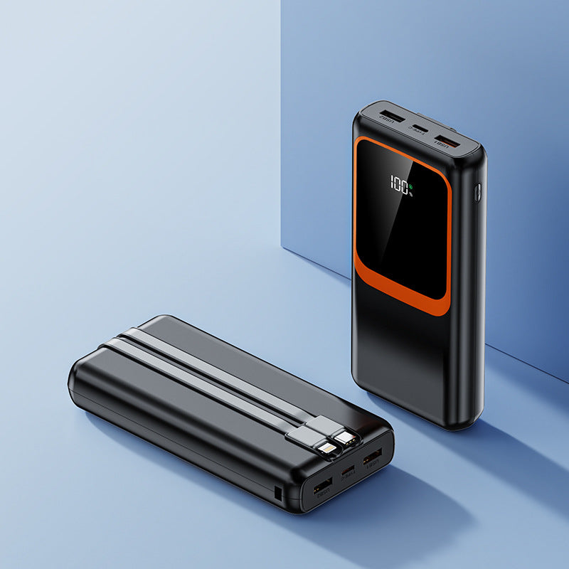 Powerbank med digital energivisning og hurtigladingsfunksjon Skanto