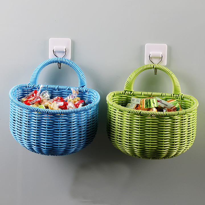 Unisex Praktisk oppbevaringskurv med rundt design Skanto
