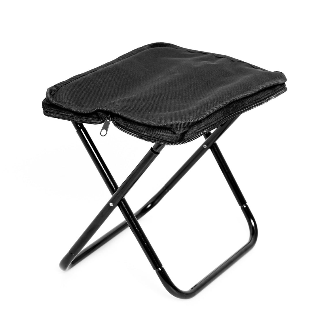 Foldable stool with padded seat Skanto