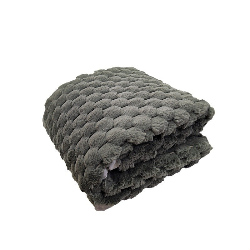 Dame luksus-fleece-teppe Skanto